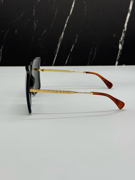 NEW GUCCI GG0903S 001 GOLD GREY SUNGLASSES 2021 main image 4
